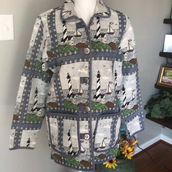 Jackets & Blazers - Vintage lighthouse jacket